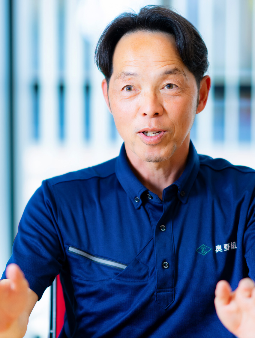 薬師寺さん 現場にて